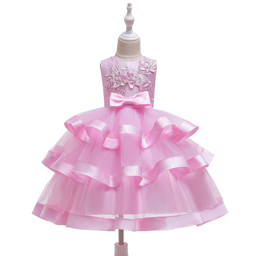 Children's Dress Pettiskirt Girls Princess Skirt Dress Autumn Children Dress display picture 3