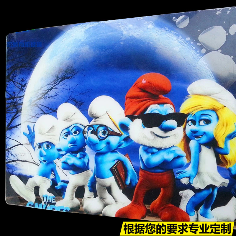 高清广告宣传画UV平板打印喷绘发泡板印刷 卡通画UV平板喷绘定制