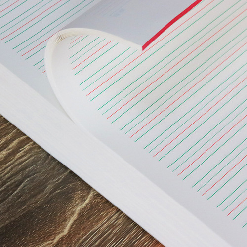 English exercise book four-line grid primary school English homework book 16k thickened draft paper thickened wholesale