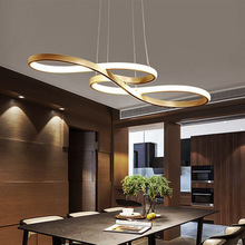 led吊燈現代簡約智能家裝音符藝術浪漫創意北歐餐廳卧室飯廳燈具