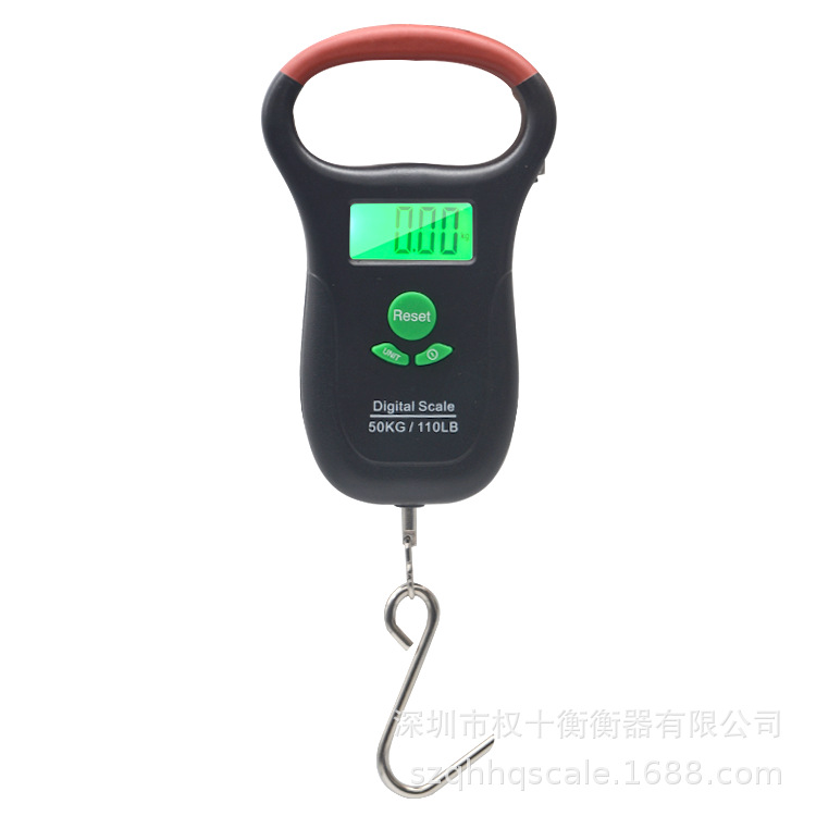 精美电子秤钓鱼秤手提秤蓝牙秤25kg,50kg礼品秤带卷尺可定制