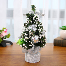 c6聖誕飾品樹20cm迷你聖誕裝飾樹聖誕節日商場裝飾品桌面飾品小樹
