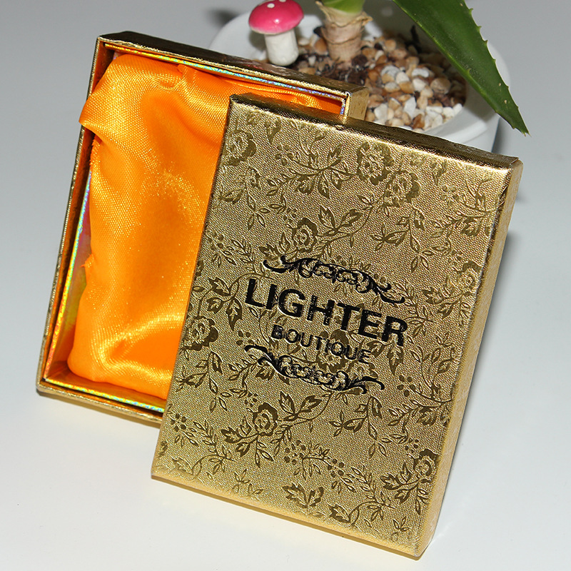 USB充電充氣煤油打火機專用包裝盒個性打火機通用包裝禮品盒批發