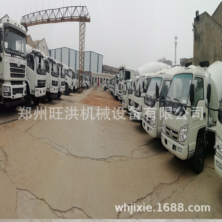 豪沃商砼搅拌罐车 *五建筑混凝土输送搅拌罐车 水泥砂浆搅拌车