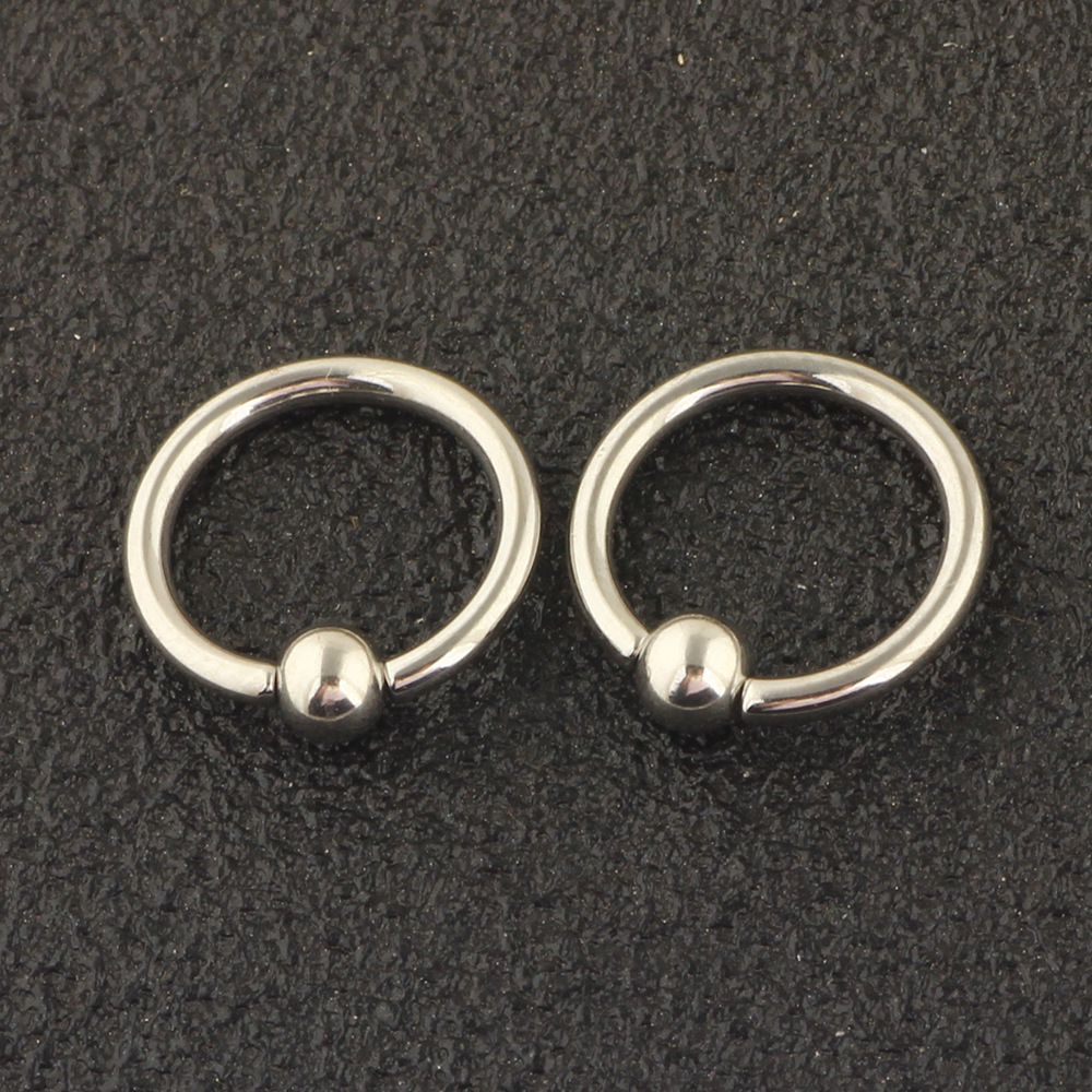 18 Pcs Stainless Steel Piercing Set Industrial Earring Nose Ring Eyebrow Lip Jewelry detail image 14
