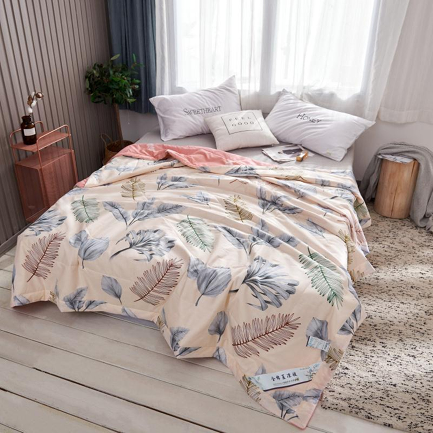 全棉夏被空調被夏涼被全棉兒童單雙人夏季薄被子可水洗被芯批發