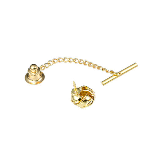 Luo Artisan [Manufacturer Supply] Fashion Tie Clip Accessories Handmade Ball Metal Tie Tack Tie Pin