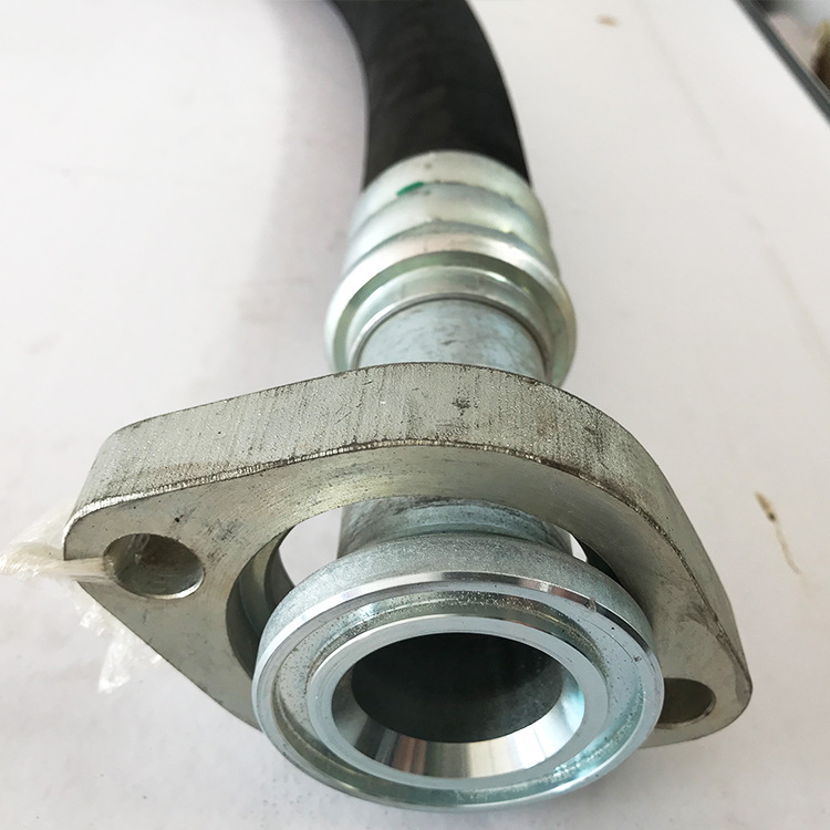 高压胶管 液压油管总成 大口径工程机械橡胶管耐高温挖掘机缠绕管