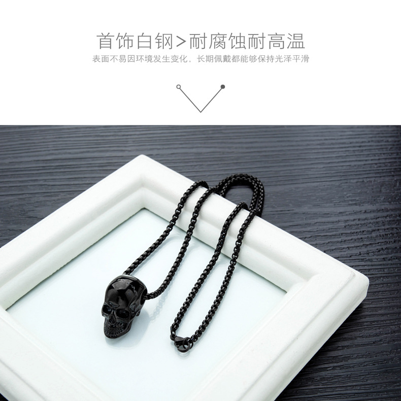 Acier Au Titane Mode Placage Géométrique display picture 3