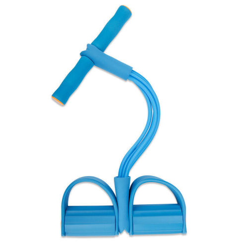 Foot Pedal Tensioner Sit-up Auxiliary Fitness Equipment Household Sports Gadgets Women Reduce Waist Slim Belly Elastic Rope