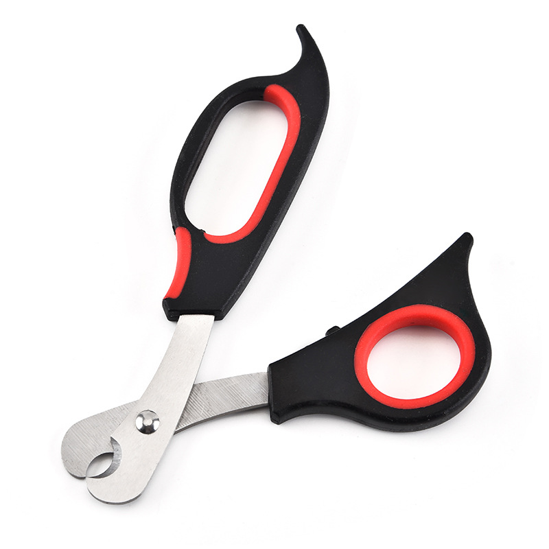 厂家直供不锈钢修甲剪指甲钳宠物剪家用宠物清洁用品指甲剪