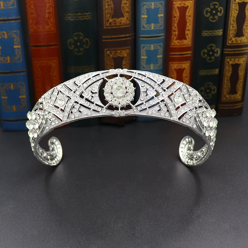 Принцесса Кейт та же корона европейская и американская горячая продажа rhinestone корона свадьбы студийные аксессуары невесты оптом оптом