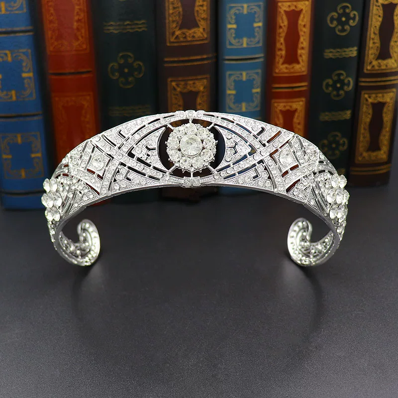 Принцесса Кейт та же корона европейская и американская горячая продажа rhinestone корона свадьбы студийные аксессуары невесты оптом оптом