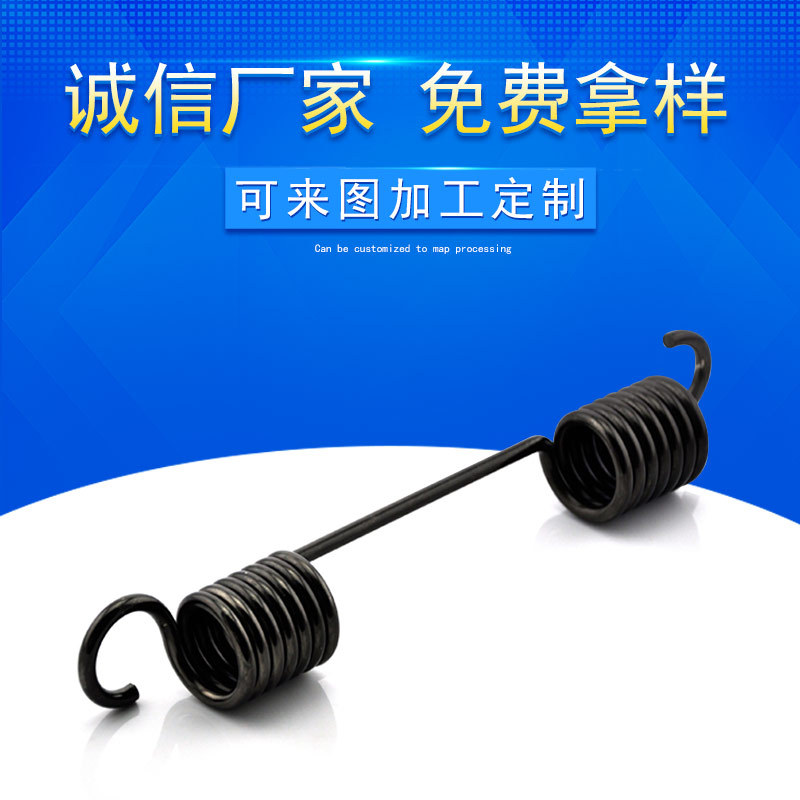 导型长沟长尾弹簧发条钟表玩具电动车弹簧制作拉簧厂家供应