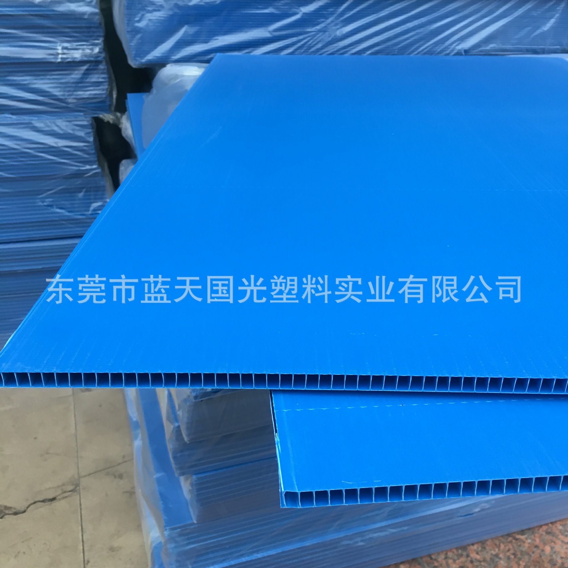 塑料万通板 塑料瓦楞板pp瓦楞板 厂家供应可按要求生产塑料中空板