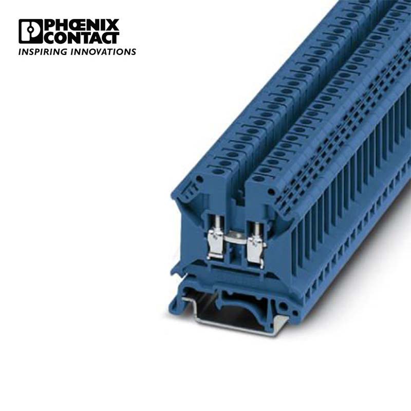 菲尼克斯 直通式接线端子 - TB 4 I BU - 3057678-50