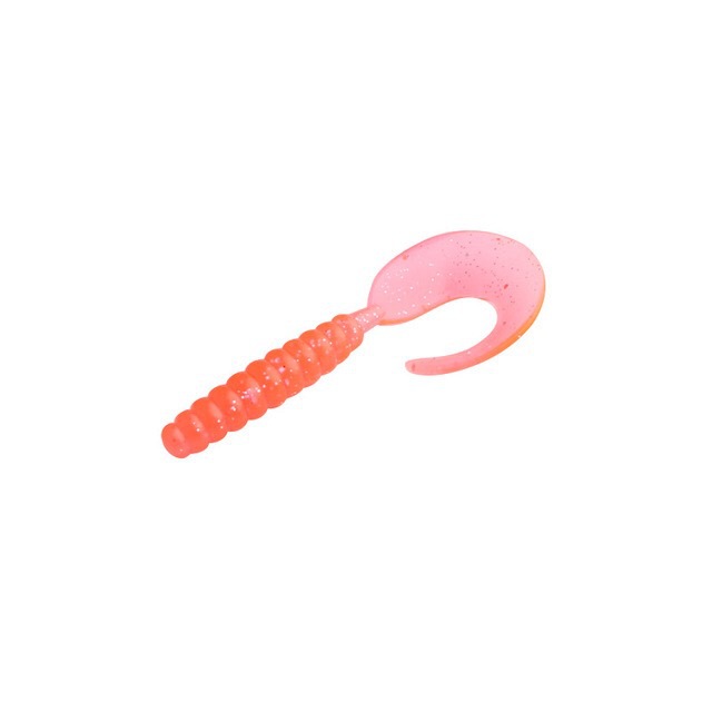 20 Pcs Soft Grubs Fishing Lures Curly Tail Grubs Fresh Water Bass Swimbait Tackle Gear