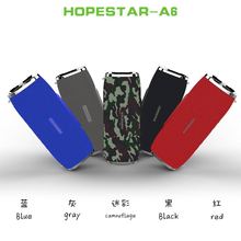 HOPESTAR A6无线蓝牙音箱户外便携式防水音响串联1+1带背带大功率