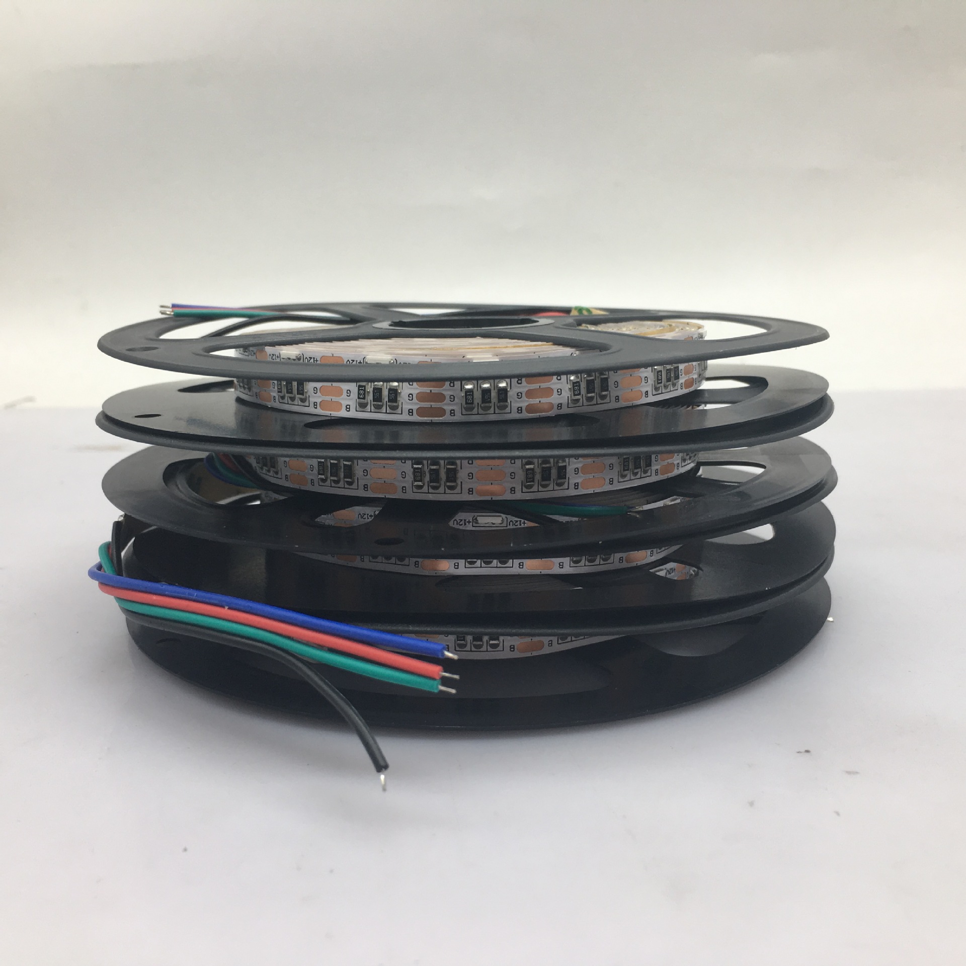 HOUDE 侧发光RGB灯带 12V60灯020LED七彩侧发光灯带薄软灯条-阿里巴巴