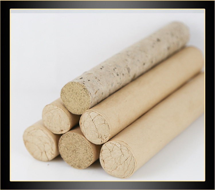 Five-Year Aged Moxa Stick 30x200mm Thick Moxibustion Bar for Warming Therapy preparation