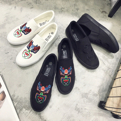 2019 manual Facebook canvas shoe fashion classic Casual shoes summer ventilation outdoors Sporty Cloth shoes 1772