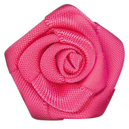 Yao Ming 2,7 cm cinta Rosa pequeña flor tocado horquilla accesorios decorativos hechos a mano DIY cinta Rosa pequeña flor