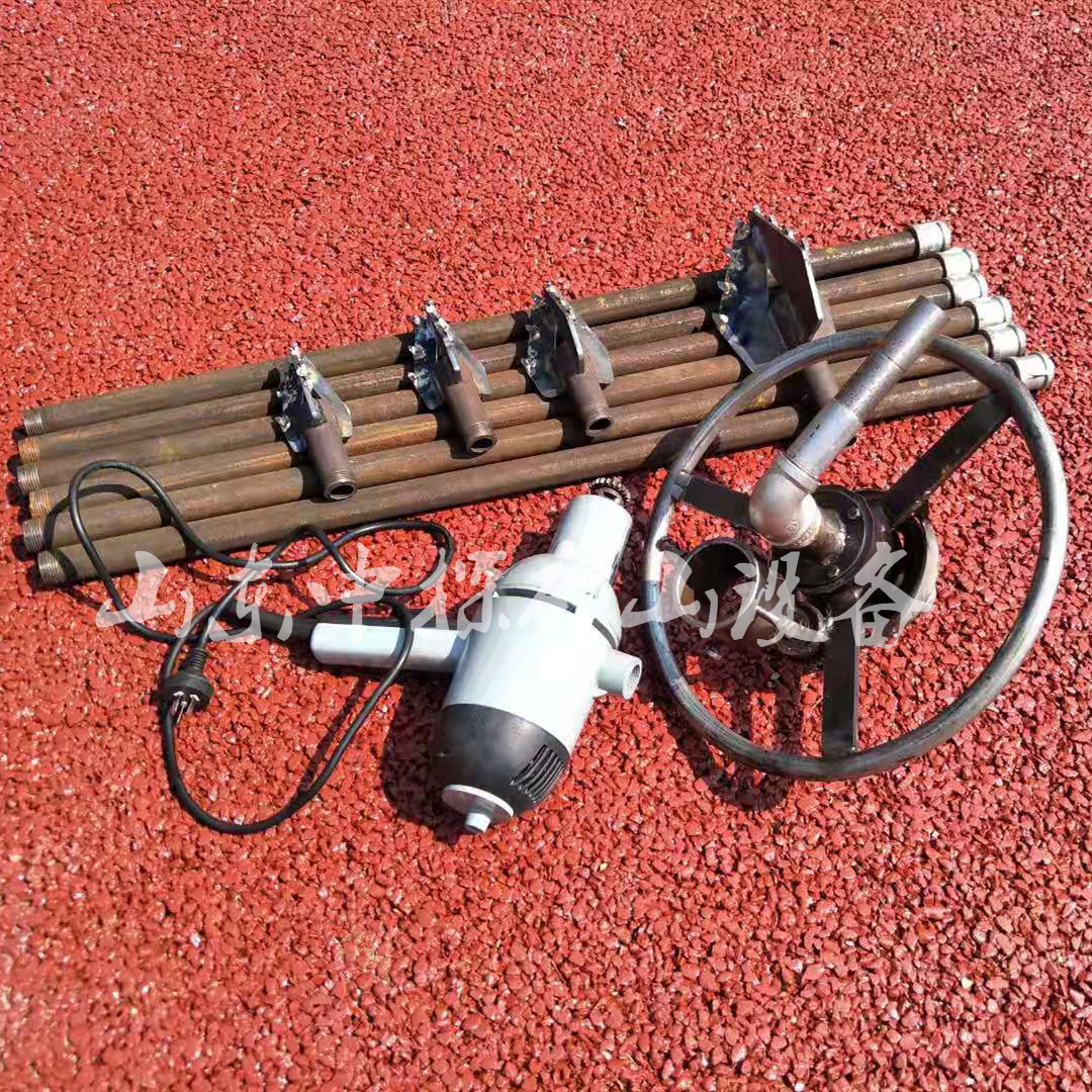 便捷式手持水井钻机 旱田浇灌生活取水钻井机 家用220V电动打井机