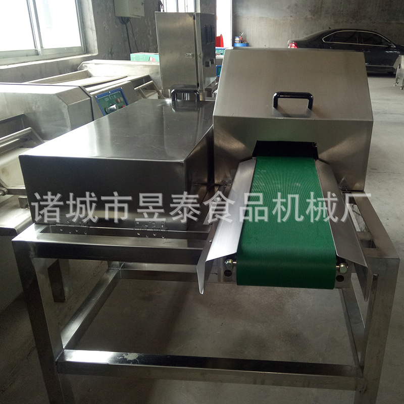 新型全自动切肉块机 商用牛肉鸡肉切块机 冻鲜鸡块排骨切块机