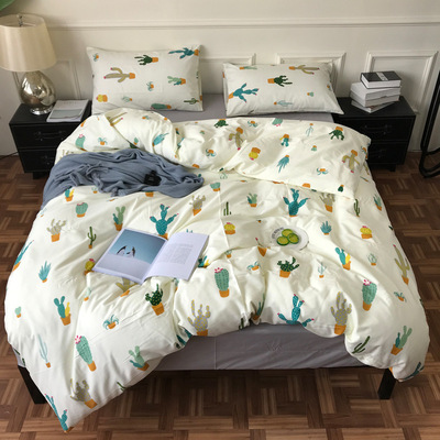 Manufactor Direct selling new pattern Explosive money On behalf of Group purchase Cotton Single product pure cotton Quilt cover pillow case