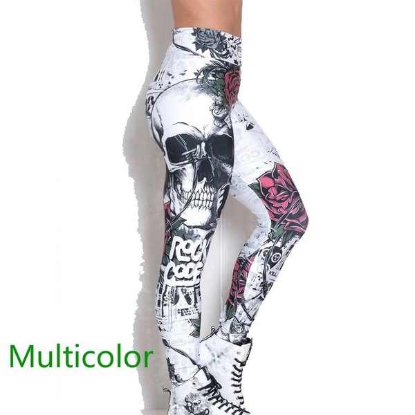 Skull Print Leggings 4