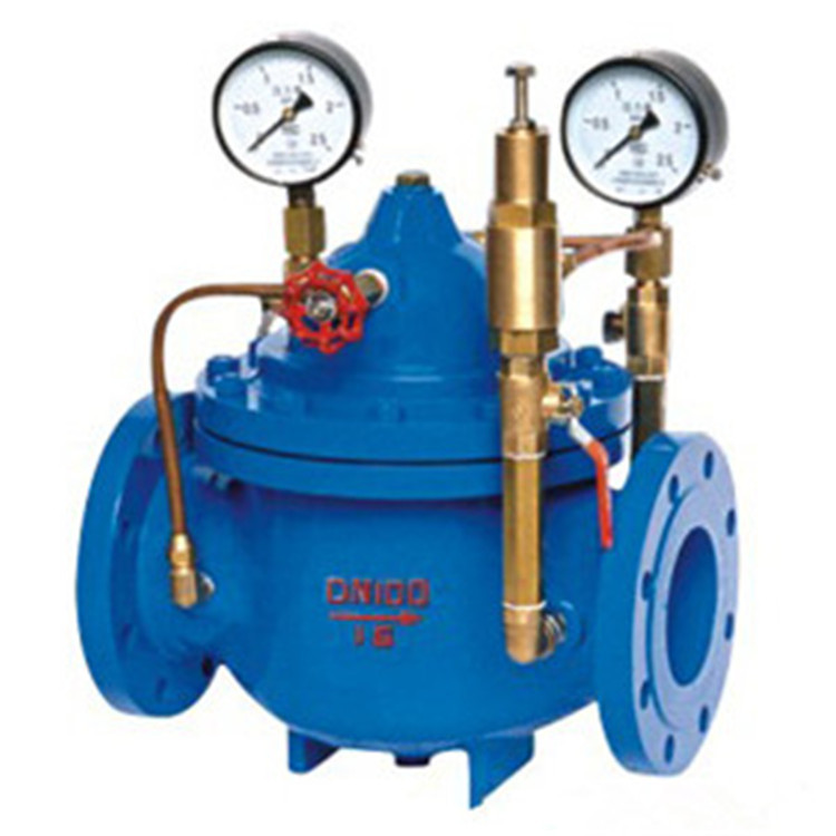 DY200X DN350可调式减压阀（又名水利控制阀）就是水压控制的阀门