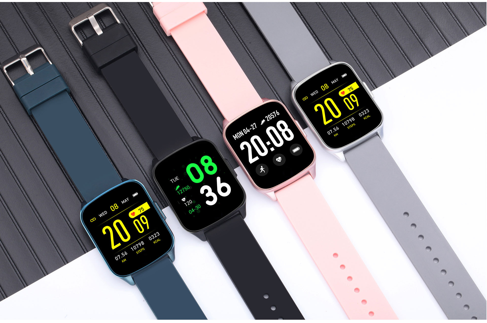 Smart Watch Surveillance de la fréquence cardiaque - Ref 3439466 Image 24