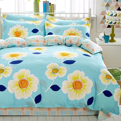 Manufactor Direct selling Cotton Four piece suit pure cotton Simplicity Quilt cover Four seasons Double dormitory Purchase wholesale On behalf of