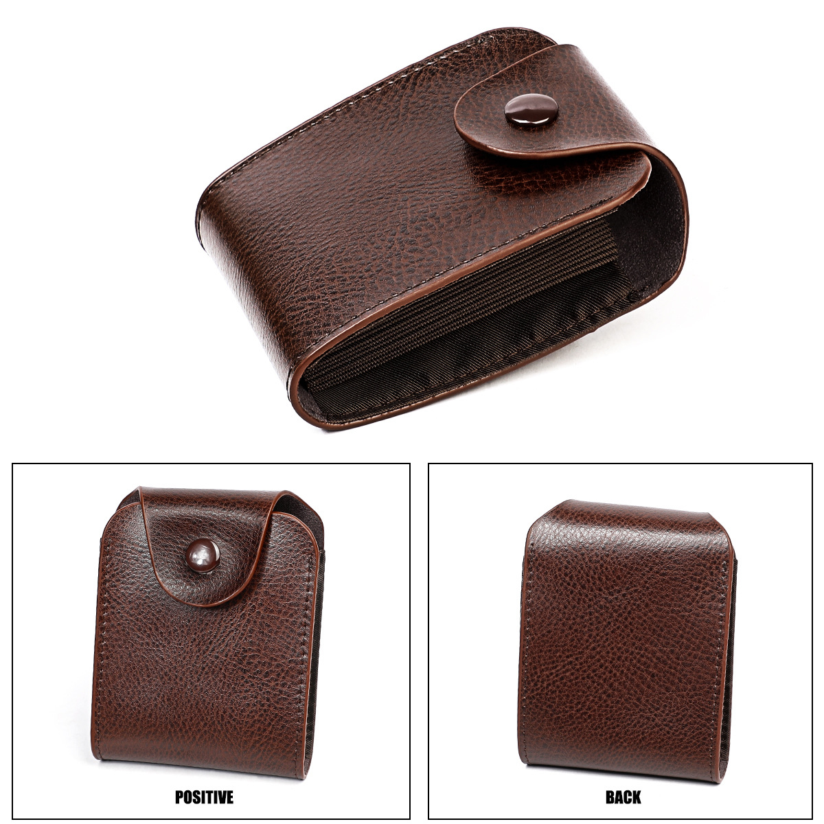 Card Holder Wholesale Creative Card Holder Multi-card Leather Simple Credit Card Holder display picture 5