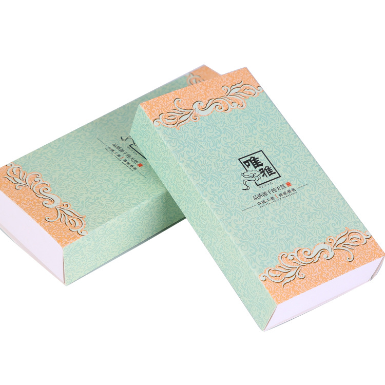 纸盒定 制梳子抽屉盒白卡折叠彩盒零食特产包装伴手礼礼品包装盒