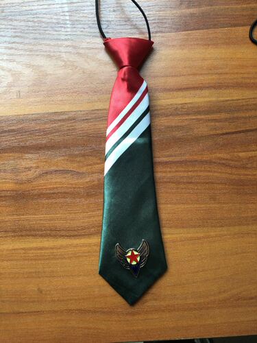 New square dance team performance with logo five-star tie sailor dance tie accessories lazy tie