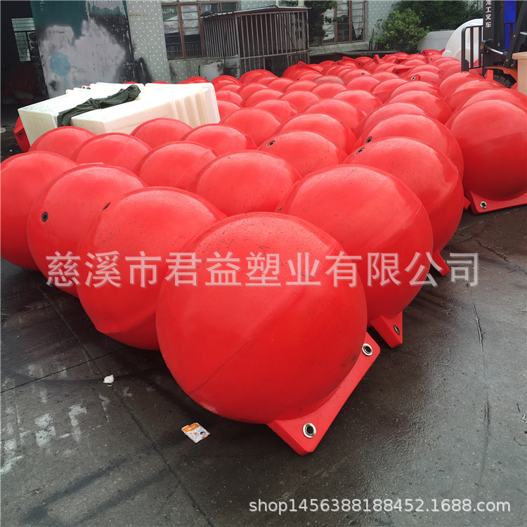 1米直径拦污浮筒，水库拦污浮筒，警示浮球