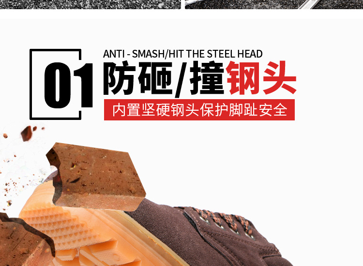 Chaussures de sécurité - Anti-fracassant - Ref 3405035 Image 12