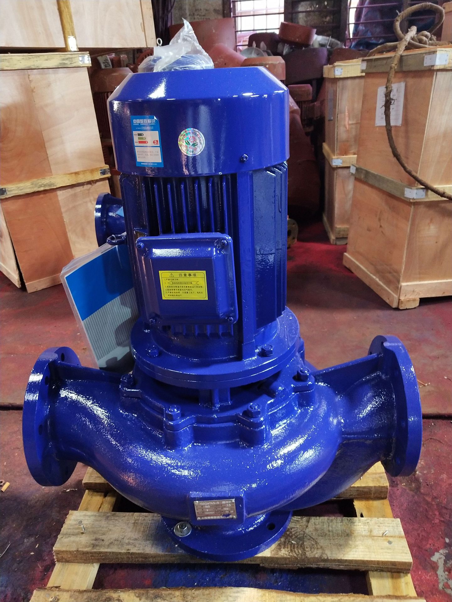 A沂洺 ISG150-200A管道离心泵 增压泵化工泵清水热水泵IHG/IHGB