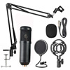 JIY Capacitance Microphone suit BM800 mobile phone Sound Card live broadcast computer Sound recording microphone Cross border Selling
