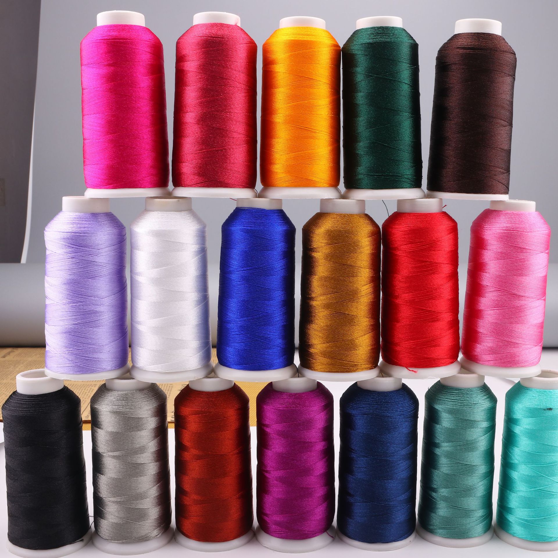 Factory direct selling three -strands of nylon bright ice silk DIY…