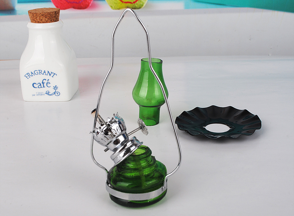 煤油灯玻璃灯情侣灯油灯油燈煤油燈台式玻璃油灯煤油灯2详情图3