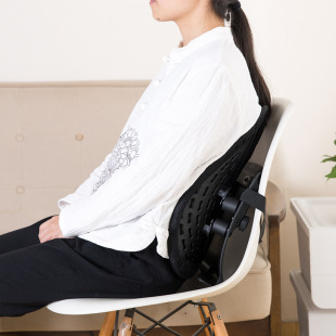 Ergonomic car waist office cushion adjustable support waist protection cushion back cushion chair generation hair