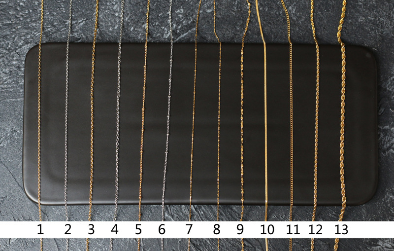 Estilo Simple Geométrico Acero Titanio Collar display picture 1