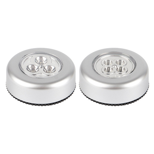 Car reading light trunk touch pat light 3LED night light creative bedroom bedside cabinet wardrobe spotlight