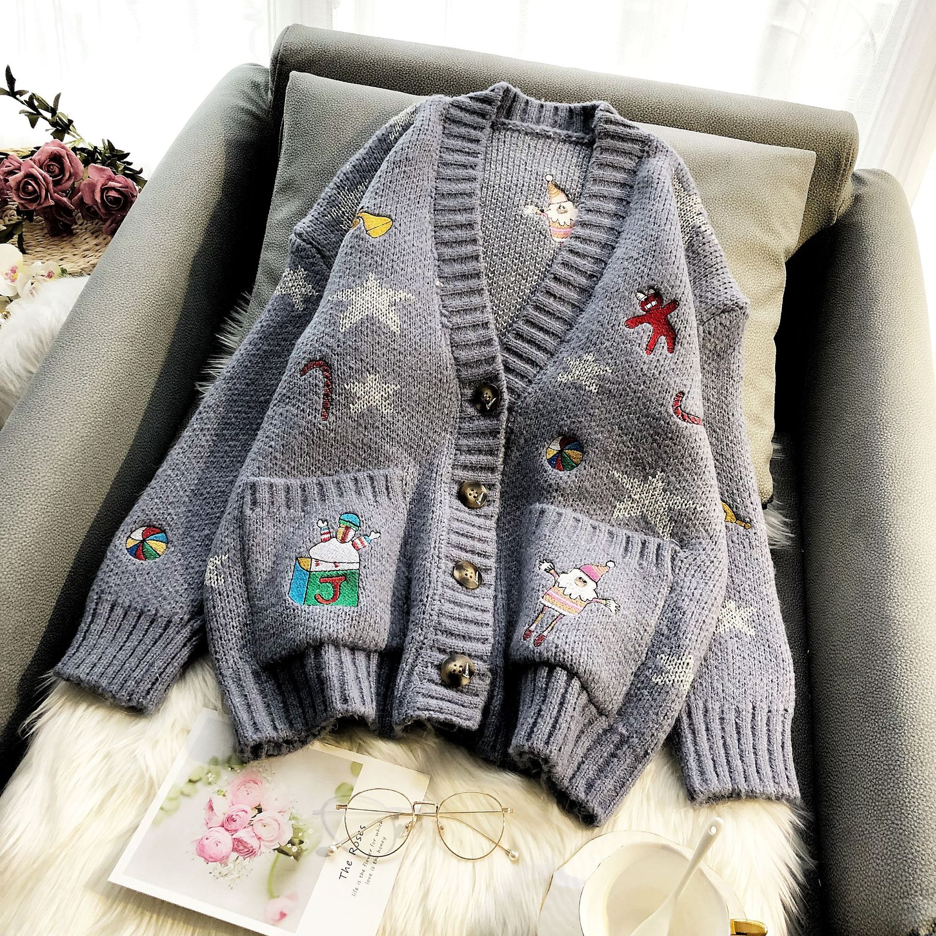 Pull femme en Acrylique - Ref 3414251 Image 3