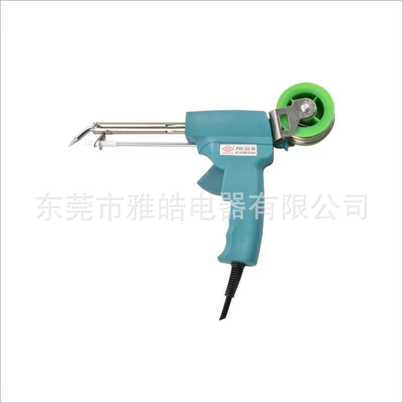 厂家直销优质工业级手动送锡焊枪 手持式焊锡枪60W手动出锡电烙铁