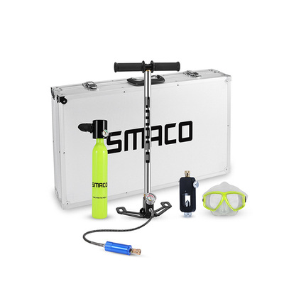 SMACO賽麥客 迷妳氧瓶潛水教學水下呼吸器 遊泳裝備 呼吸氧氣罐