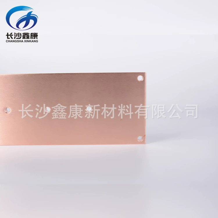 3n5 copper back plate is used to bind the target high heat conductable can customize magnetic control sputtering target copper back plate