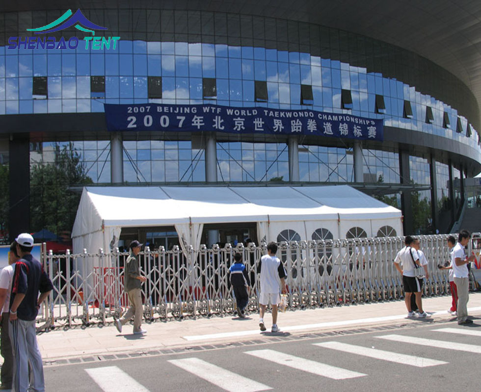 户外排队遮风挡雨欧式帐篷 可拆卸移动搭建临时活动篷房Mobile Te